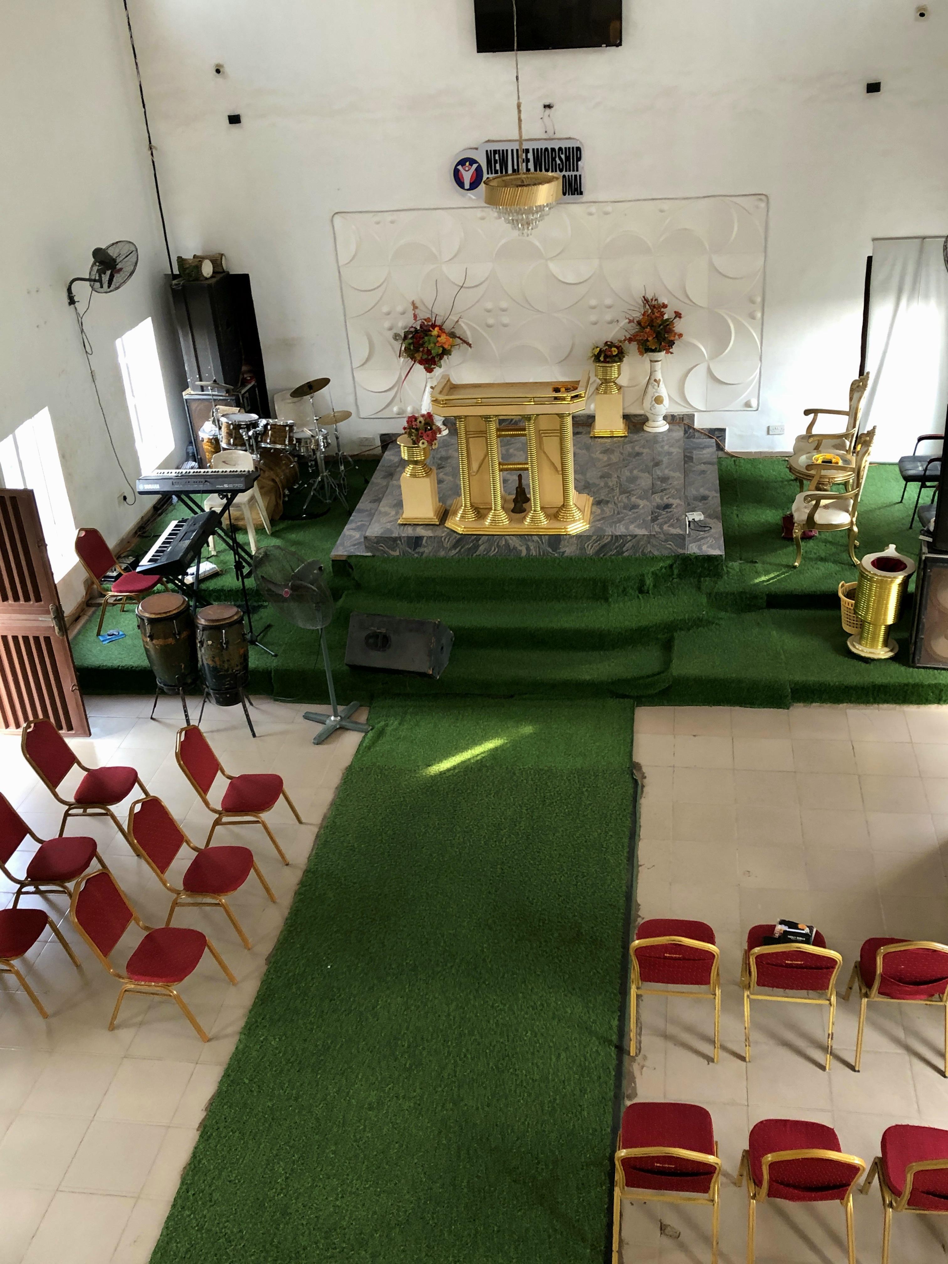 Church stage